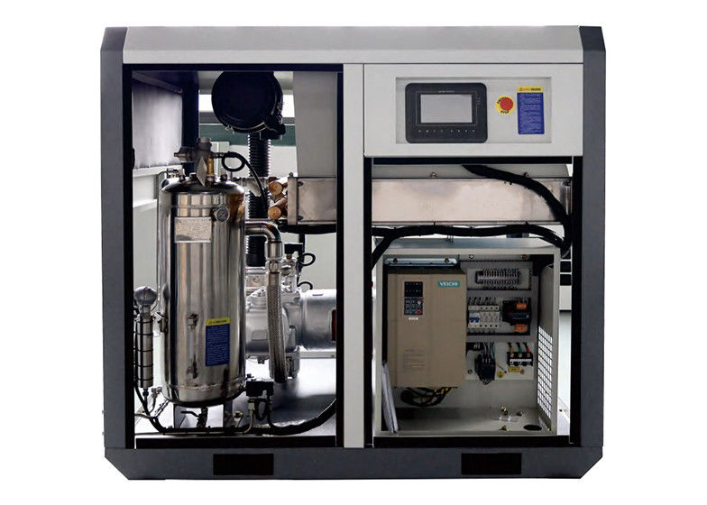 50HP 8Bar oil free screw compressor 6.2 m3/min 1760*1250*1490